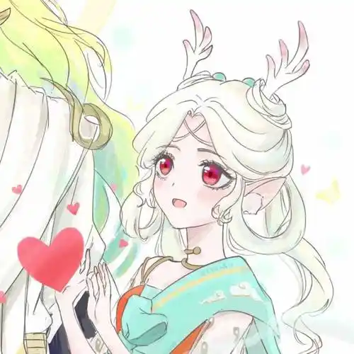 王者荣耀情侣头像李信光遇见神鹿瑶