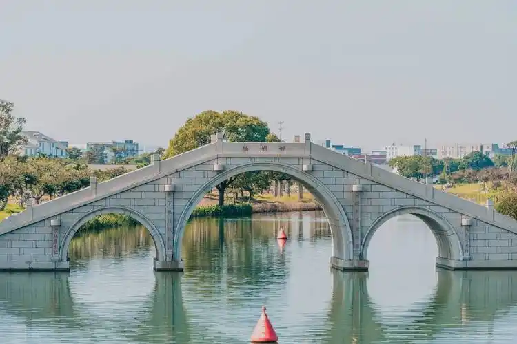 秋高气爽,一起走走苏州市相城区渭塘的万安桥吧_渭塘镇_文化园_建设