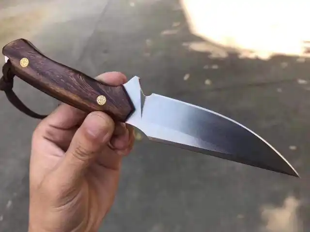 「鉴赏」m390龙骨小猎刀-儒雅