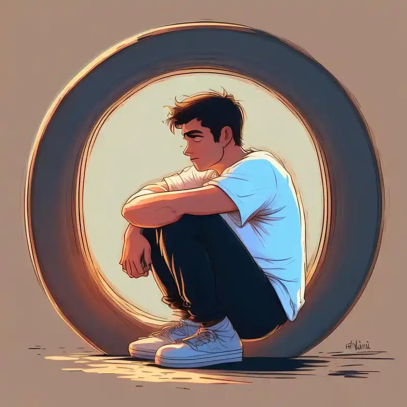 孤单时蹲下去抱抱自己 人生中难免会有一些孤独感.