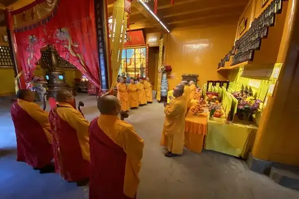 清明"思亲报恩"超度法会圆满-九华山慧居寺官网