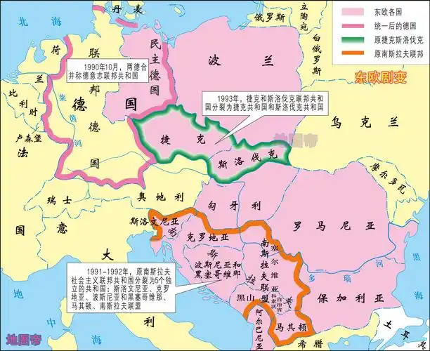 德国在二战后,为什么分成西德和东德两个国家?