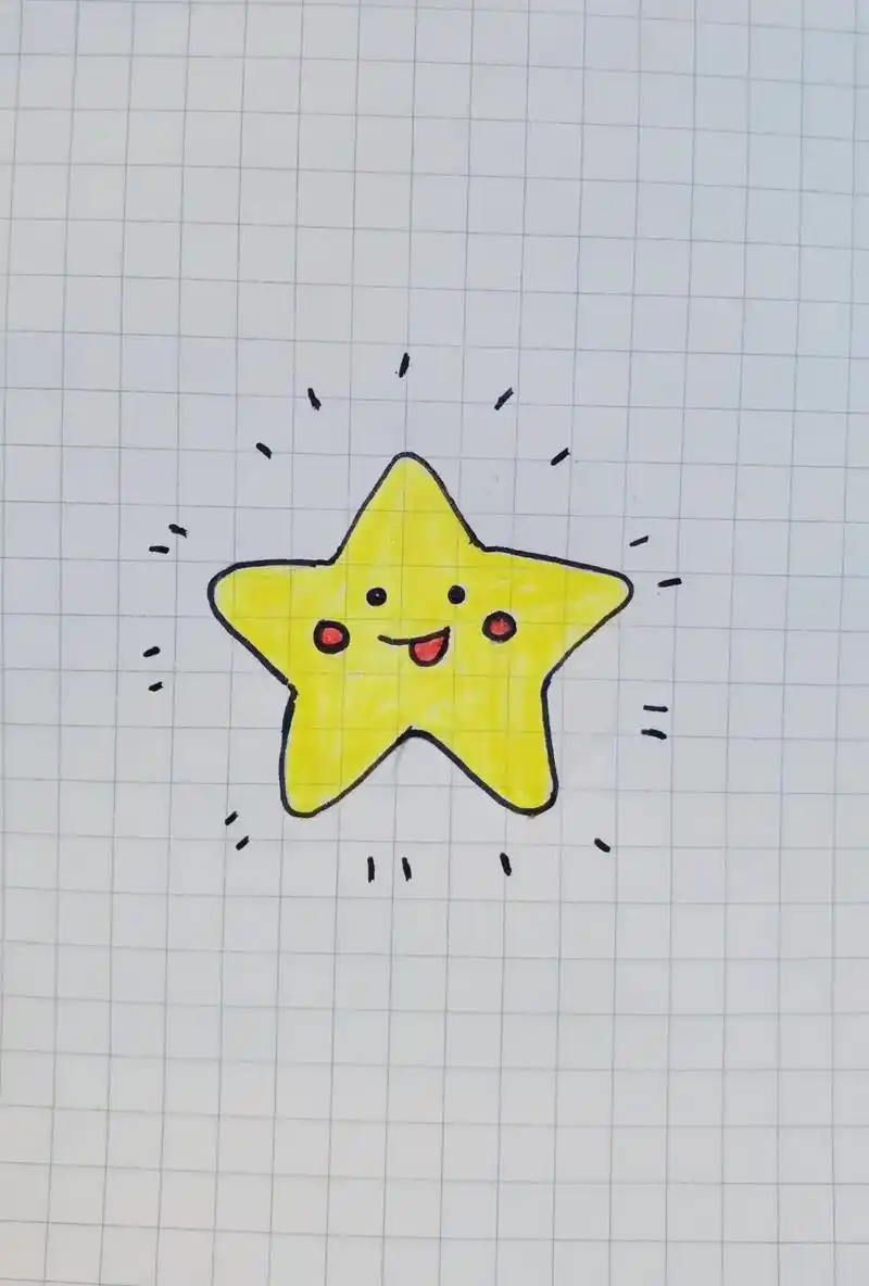 你就是我的小星星.#简笔画 #画画 #一起 - 抖音