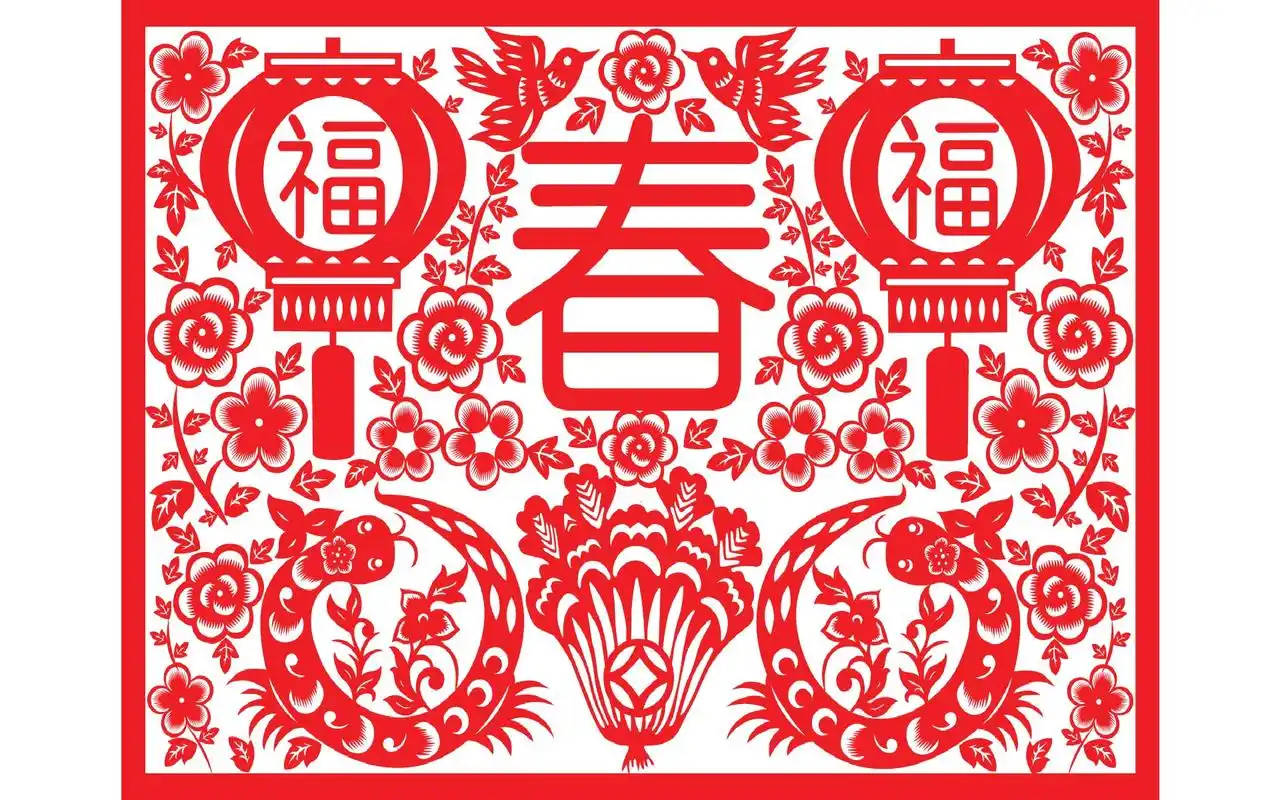 2013蛇年特别节日创意桌面壁纸