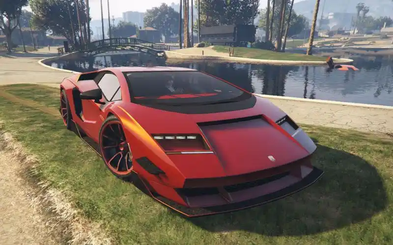 gta线上:可升降灯罩是亮点!佩嘉西 斗牛 xo 新车体验_游戏解说