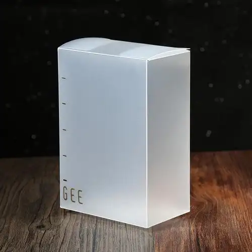 厂家定制茶叶包装盒透明长方形pvc磨砂塑料盒pp日用品包装盒定做