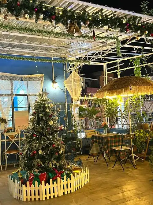 东莞常平室外圣诞氛围