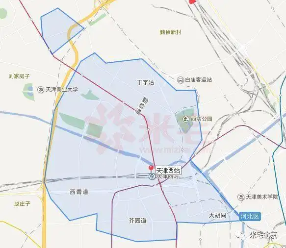红桥区地图