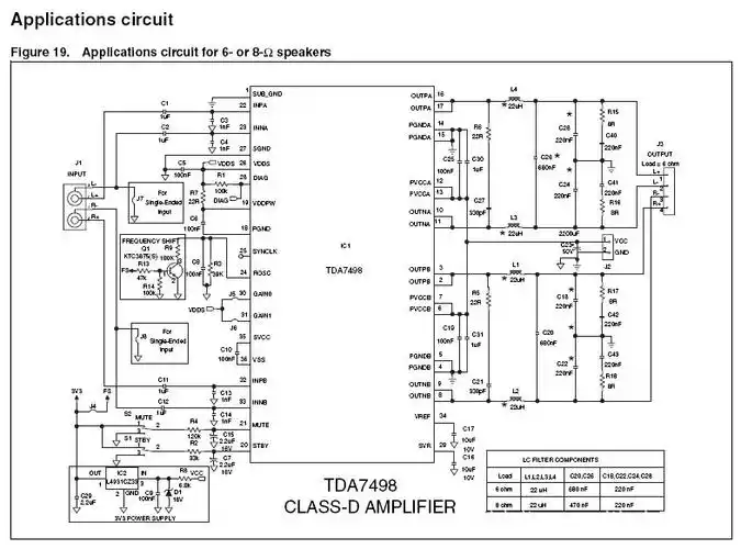 tda7498 功放ic图片,tda7498 功放ic图片大全,深圳市