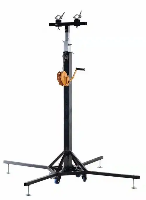 手摇架子灯led帕灯架移动升降应急灯45米6米