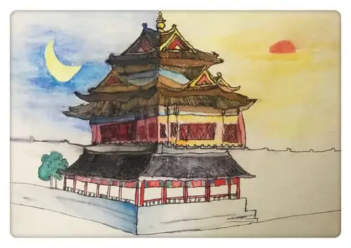 我心中的紫禁城网络绘画大赛--爱上这座城 / 故宫博物院青少网站