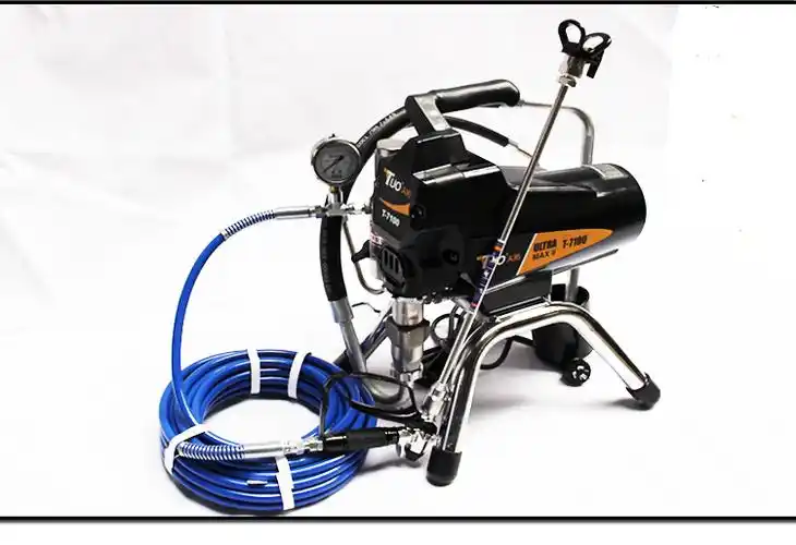 电动乳胶漆喷涂机乳胶漆油漆小型电动高压喷涂机机型8100整机