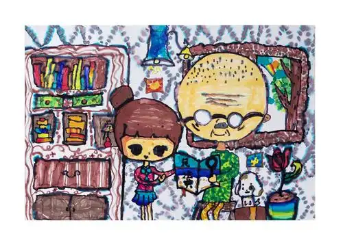 "童眼看法典"儿童画展开幕