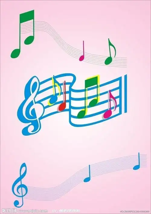 高音符图片
