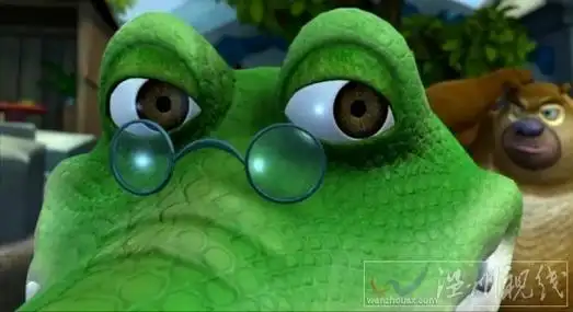 动画片熊出没大冒险100集老鳄鱼算命臭狗熊也相信