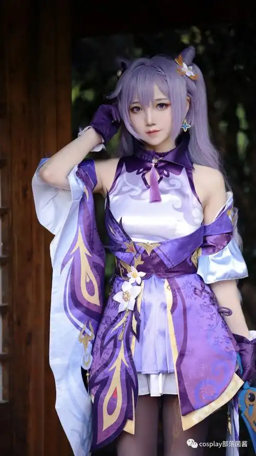 cos:原神刻晴cos正片@楚楚子