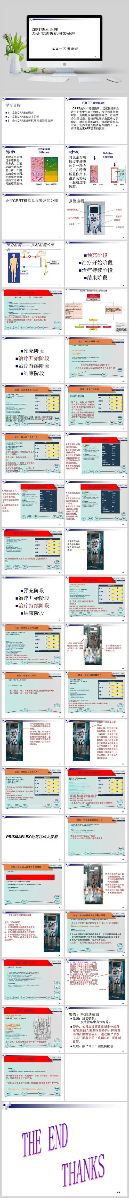 金宝crrt常见报警及对策ppt模板