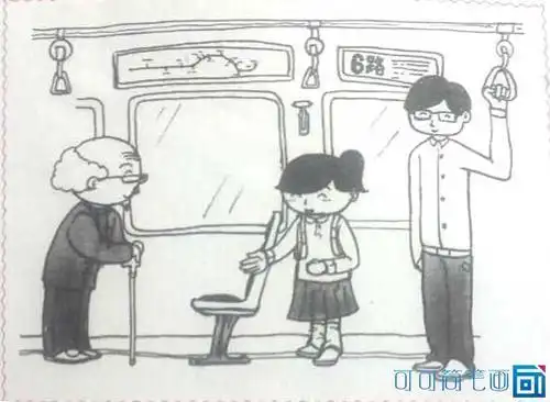 六张简笔画看图写话