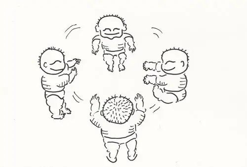 大豹子学会站着转圈了. 让他表演一下,他就一圈一圈转下去.