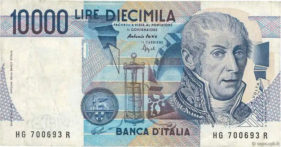 10000 lire italy 1984 p.112c