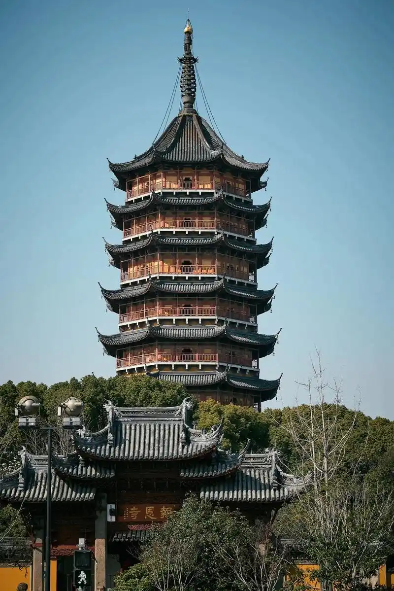 苏州北寺塔(报恩寺塔)北寺塔高76米,为姑苏区最高建筑. 故 - 抖音