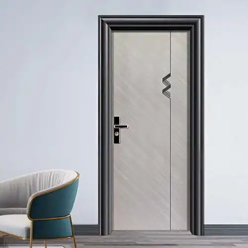 0成交0套新款韩式室内转印门 电解板钢质门 轻奢时尚房间门￥450.