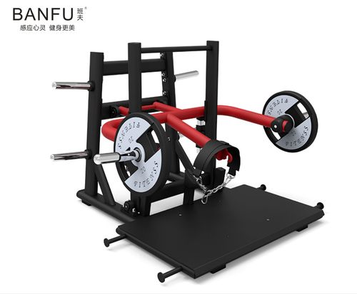 班夫 臀部腰带式深蹲机专业健身房室内力量挂片式训练器pl74