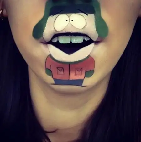 嘴巴上的创意艺术._新浪看点