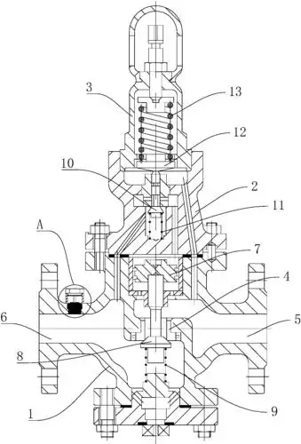 先导活塞式减压阀