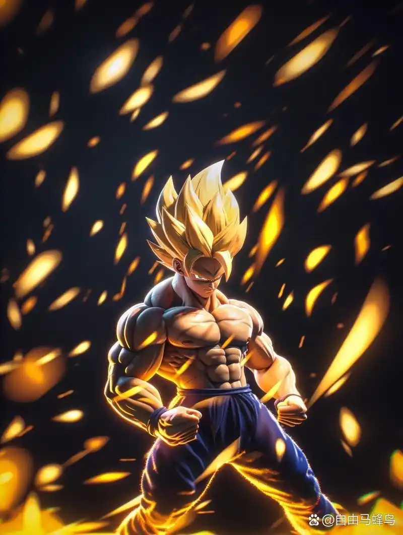 超级赛亚人悟空 | 这肌肉线条相当炸裂