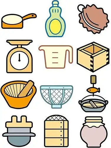 生活用品简笔画