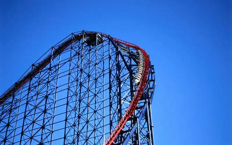 过山车摩天轮桌面壁纸之游乐场