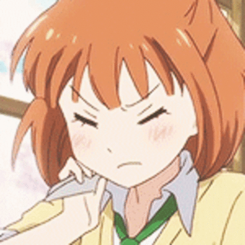 回头尴尬女孩动漫gif动图_动态图_表情包下载_soogif