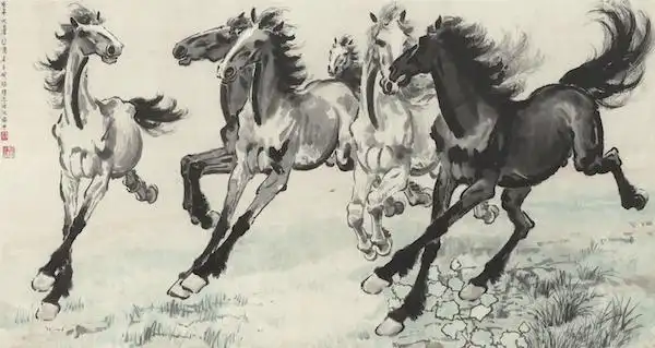 徐悲鸿 群奔(六骏图).jpg