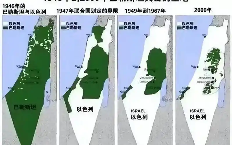 万万没想到,巴勒斯坦人口1300多万,竟然有近一半儿在约旦境内!