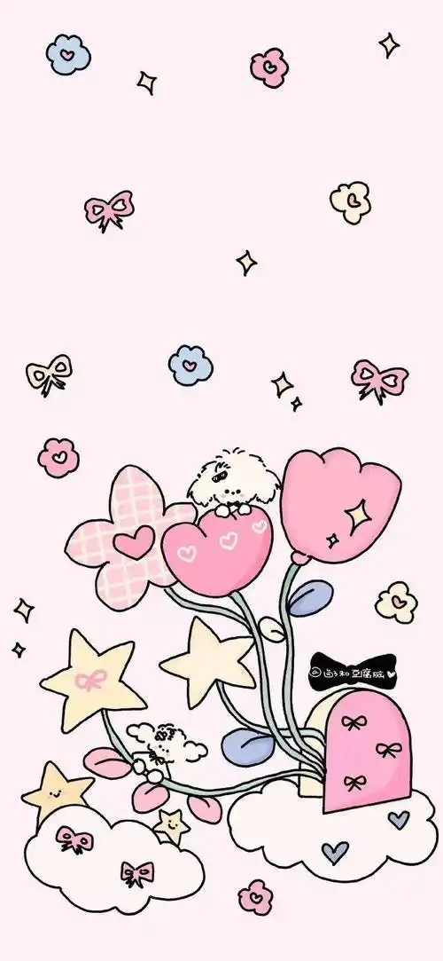 ③组94小小歪_ ⑤⑥组94kitco小六主屏 锁屏壁纸可爱套图02