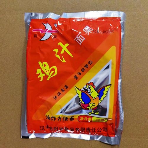 est 1999 起亮 食品陕西汉中城固月亮牌方便面面果 鸡汁麻辣香酥虾味