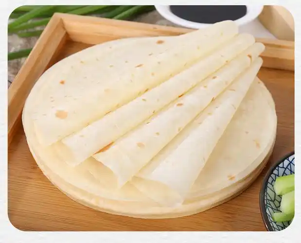 烤鸭饼皮鸭饼皮荷叶饼皮京酱肉丝饼酒店专用纯手工制作2000张食品