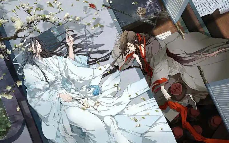 【魔道祖师】囍丨待他醒来,对他说"对不起,错不在你"_哔哩哔哩_bili