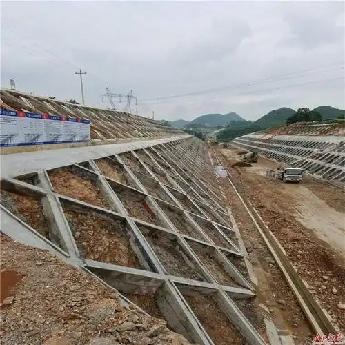 【边坡框格梁模具 高速公路护坡框格梁钢模具 方瑞按装方式简单】_河