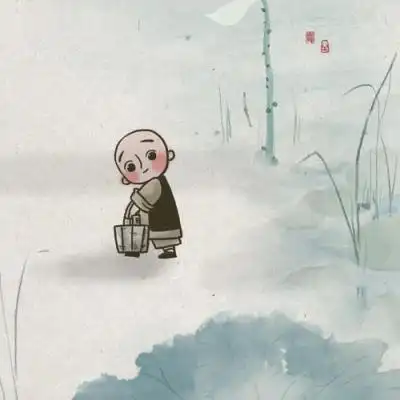 一禅小和尚动漫头像高清超萌的一禅小和尚可爱图片头像