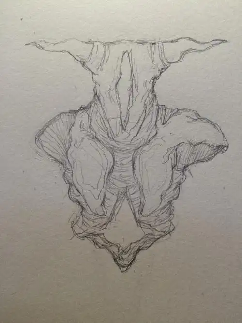 超级芝顿怪兽简笔画