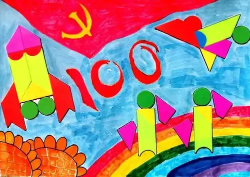 用七巧板拼出的图案(七巧板拼图100种拼法)