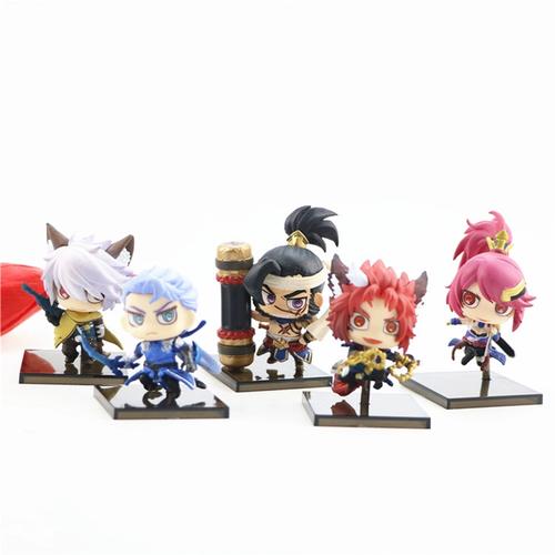 王者联盟农药 5款q版花木兰凯苏烈百里守约百里玄策 游戏周边手办