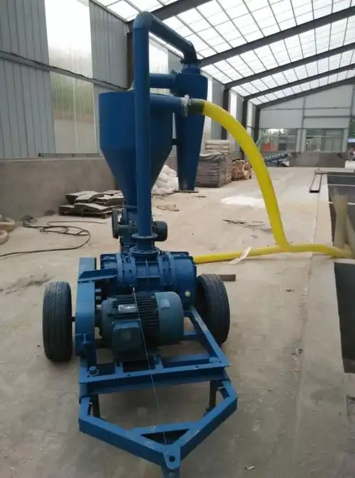 小型家用吸粮机散粮装袋机移动式自动送料机z1