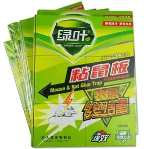 绿叶强力粘鼠板老鼠灭家用黏鼠板