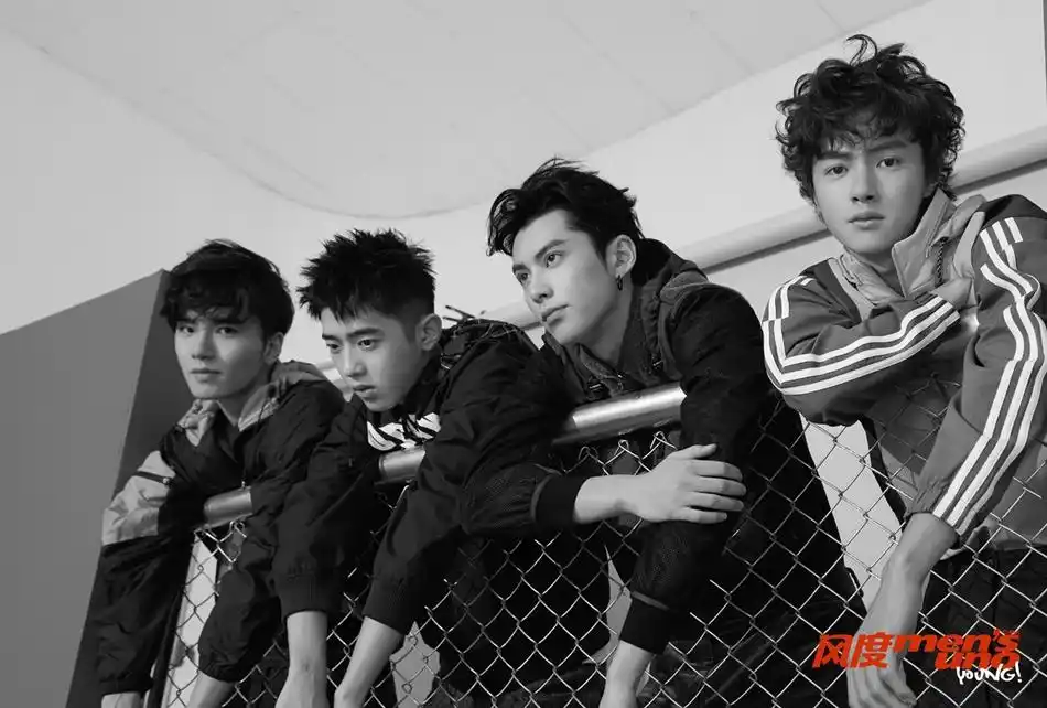 新f4七天登双刊封面 再创造星神话