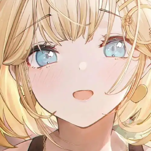 插画日系半厚涂头像特写