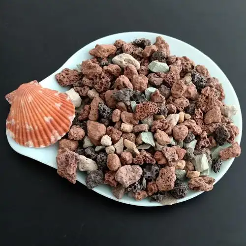 厂家大量供应彩虹石持水透气彩虹石 多肉盆栽底石面石营养虹彩石