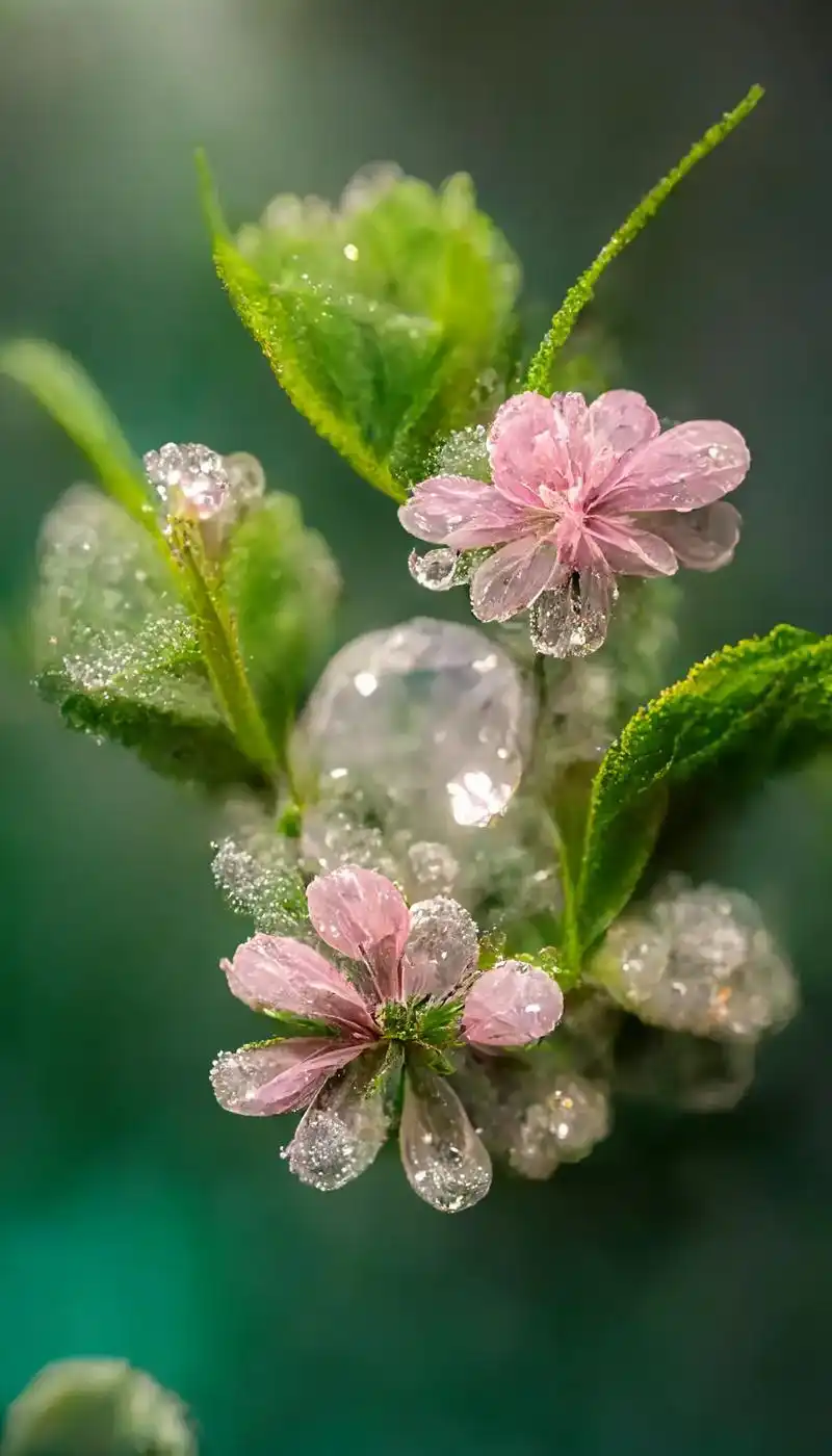 大数据不会骗人的,当你刷到唯美的水晶花说明你正鸿运当头,留下 - 抖
